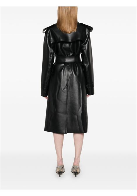 Black belted trench coat Norma kamali - women NORMA KAMALI | ST4244LV050001